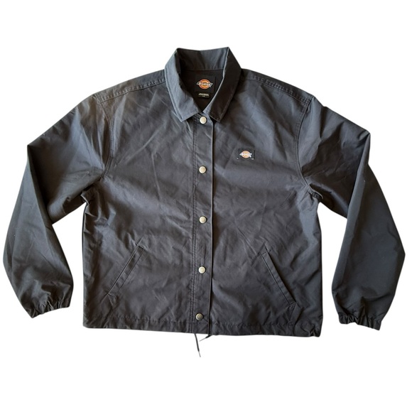 Dickies Jackets & Blazers - Dickies Cropped Snap Front Jacket, Women’s Large Boxy